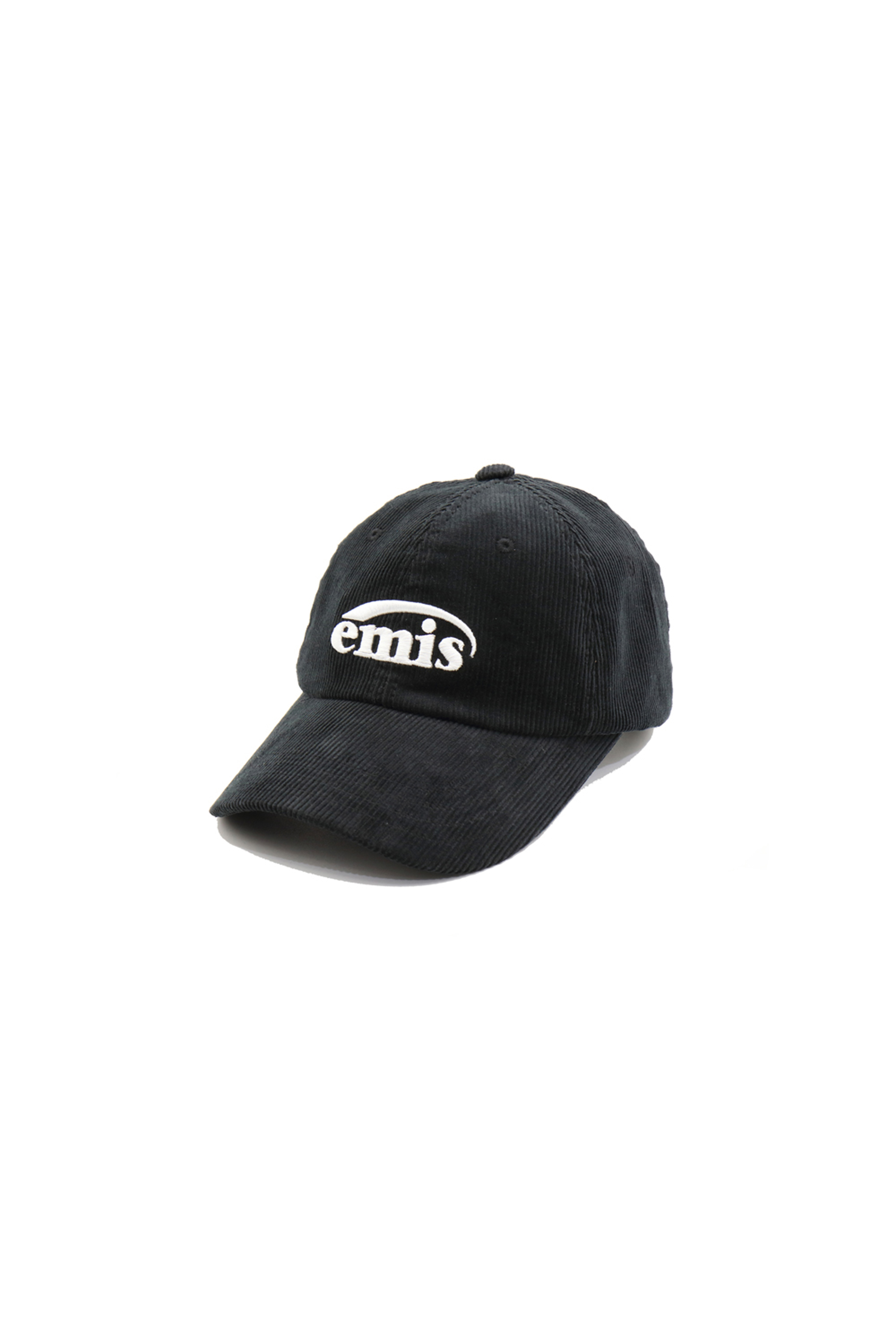 NEW LOGO CORDUROY EMIS CAP-BLACK