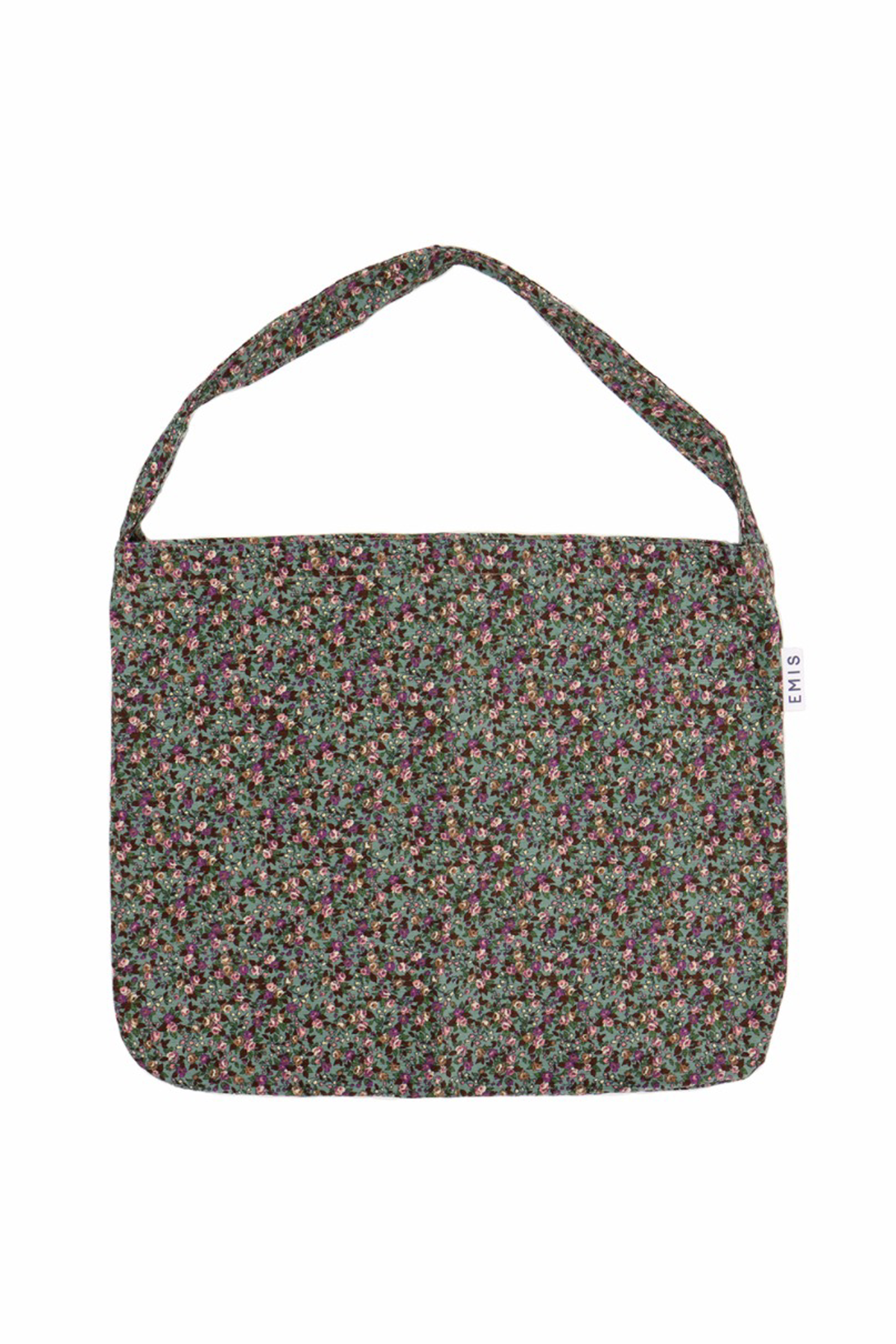 Flower Corduroy  Eco Bag-민트