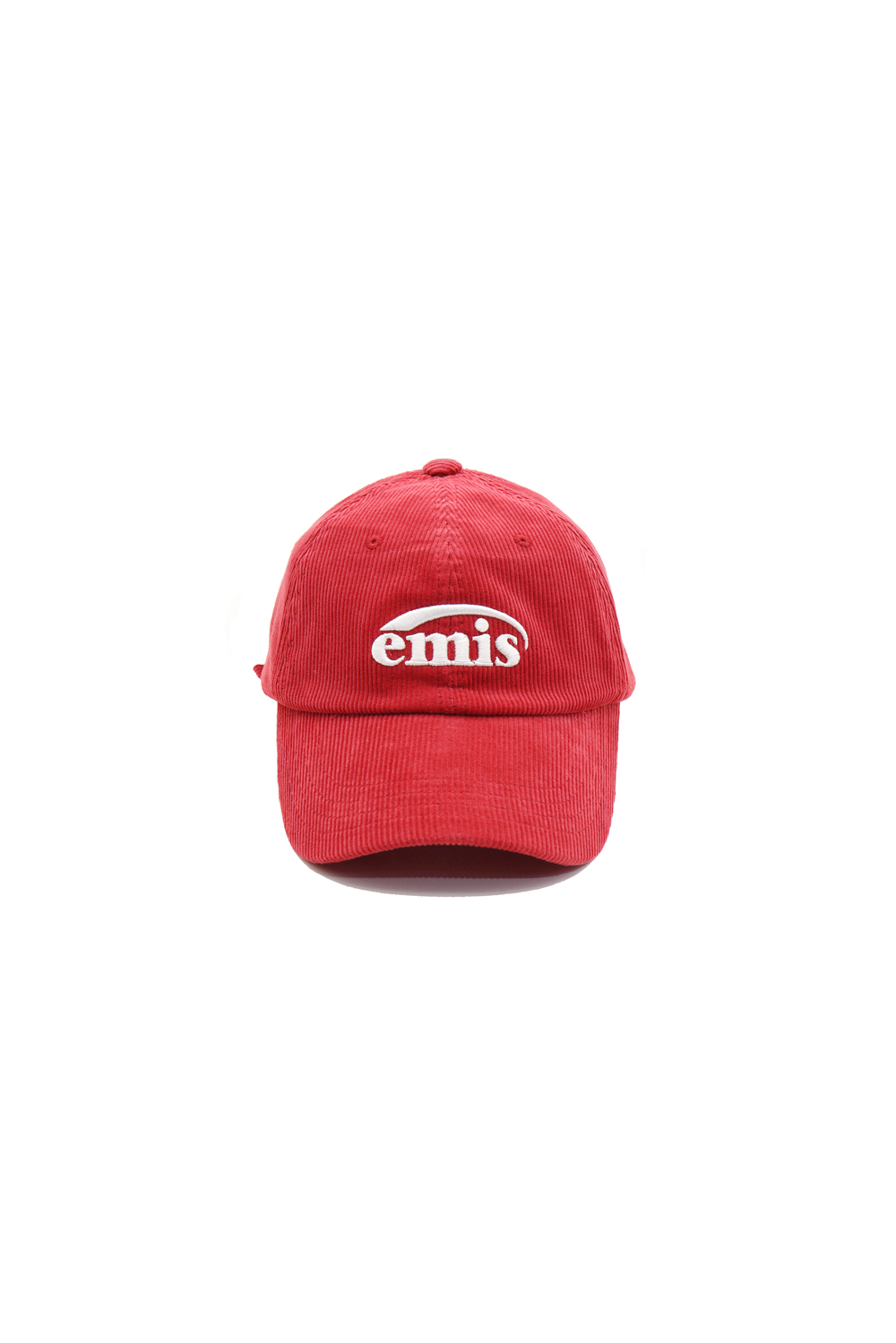 NEW LOGO CORDUROY EMIS CAP-RED