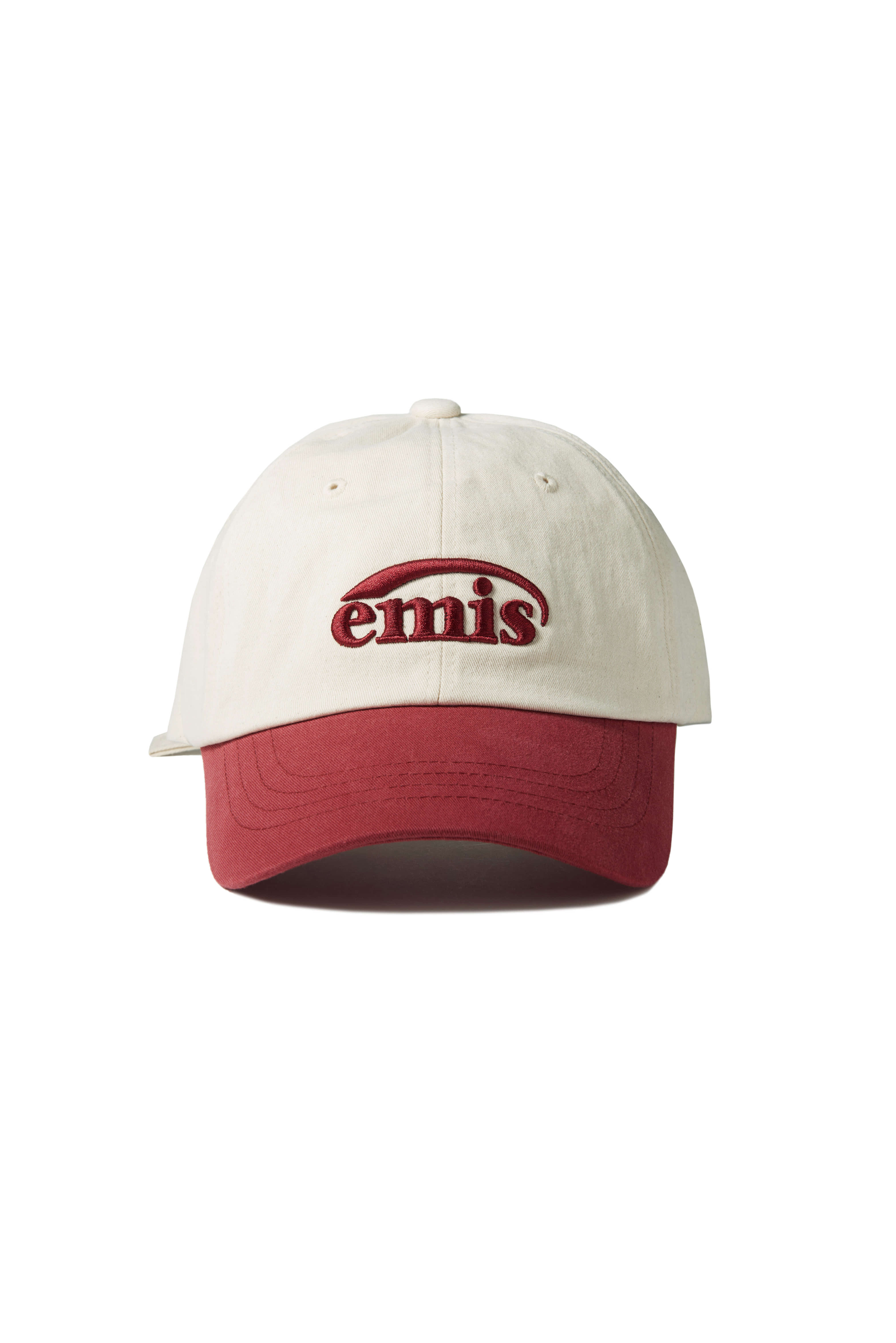 NEW LOGO BALL CAP-TWO-TONE RED