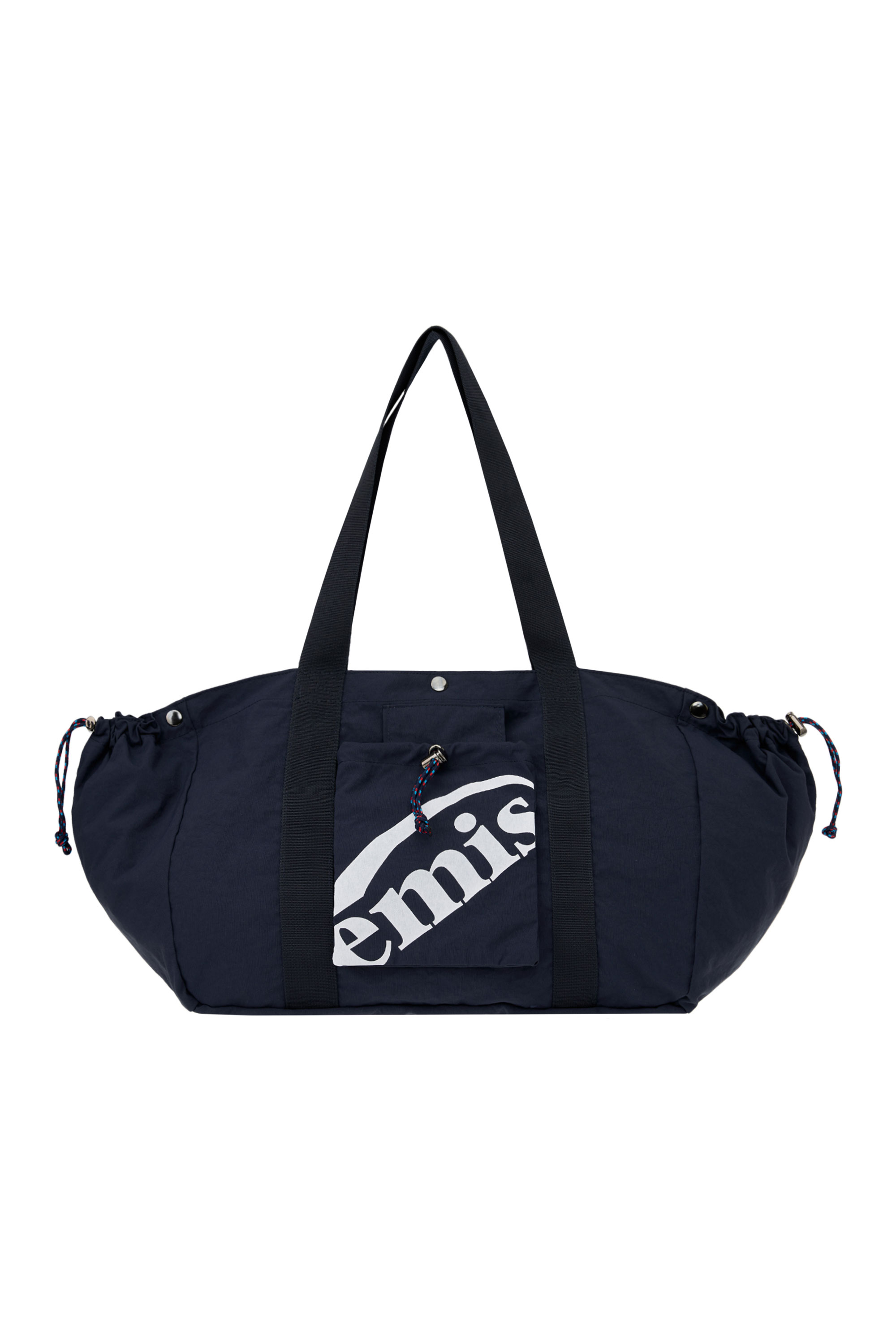 PACKABLE NYLON TOTE BAG-NAVY